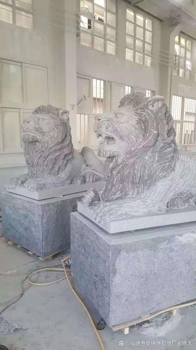 乐鱼APP石雕港币狮在传统修建中的感化(图4)